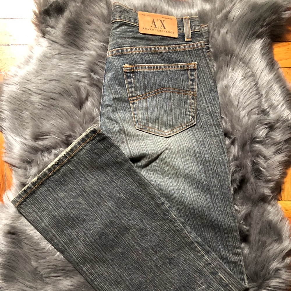A/X distressed jeans